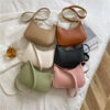 Wholesale PU Dumpling Style Fashion Handy Shoulder Bag