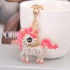 O1CN01ySbwhl1VbMfkWBUgC_2146522671-0-cib Wholesale Zinc Alloy Diamond Studded Unicorn Keychain