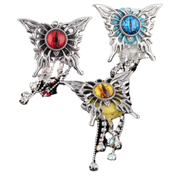 O1CN01ySsaCQ1Ddy0Wctrxt_2491030240-0-cib Wholesale Heavy Industry Demon Eye Butterfly Tassel Alloy Clay Ball Beads