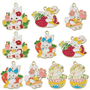 Mix 10 Easter Egg Bunny -5 2 each -33g-SN660 / Drip Easter Series