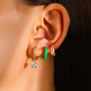 15 kc gold green 9824 (copper 3 pieces 2.9g)