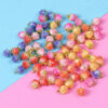 Wholesale Pink Drop Glue Strawberry Resin Jewelry Accessories Beads