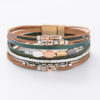Wholesale Boho Leather Multi-layer Bracelet