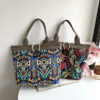 Wholesale Canvas Aztec Pattern Tote Bag