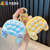 Wholesale Space Man and Ground Mouse Decompression Toys Mini Game Machines Plastic Keychain