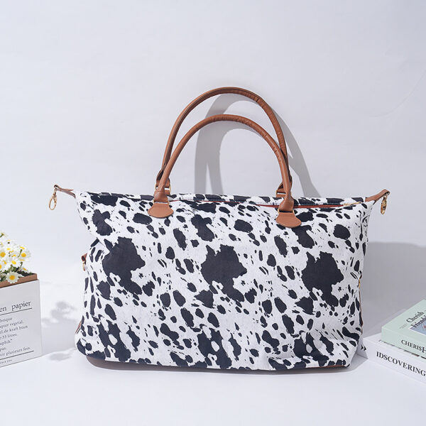 O1CN01ybFmXX1lv5esDACAy_2215663024880-0-cib Wholesale PU Aztec Ethnic Style Portable Crossbody Bag with Cow Pattern Large Capacity Travel Bag