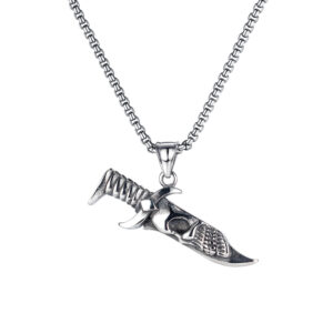 Dagger + stainless steel chain