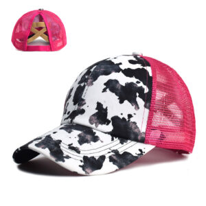 Wholesale Ponytail Open Sunscreen Breathable Mesh Baseball Cap
