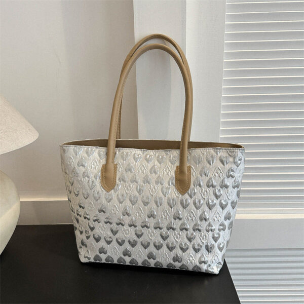 O1CN01ycESJV1YlOIXqAFCi__3953403099-0-cib Wholesale Love Leather Large Capacity Tote Bag Handbag