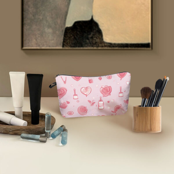 O1CN01ydK7us27cEwqeFmUb_3981457817-0-cib Wholesale Valentine's Day Love Printed Polyester Makeup Bag