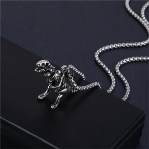 O1CN01ydRAlV1Zuq4t4dS4T__3970733255-0-cib Wholesale Goth Theme Creative Dinosaur Skeleton Retro Necklace