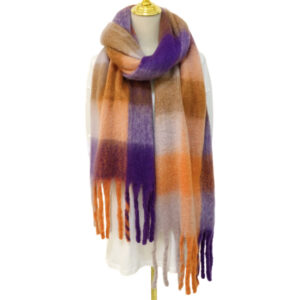 Yellow purple / 246cm (including beard)