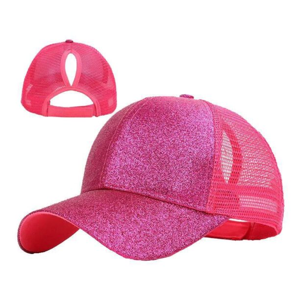 O1CN01yjOmtr27j6vYC9TxI_2217606207832-0-cib-3 Wholesale Open Ponytail Hat Mesh Outdoor Casual Baseball Cap