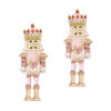Wholesale Alloy Diamond Drip Oil Soldier Creative Earrings