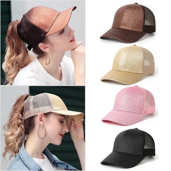 O1CN01yn7U1Y27j6vaAw89o_2217606207832-0-cib-2 Wholesale Open Ponytail Hat Mesh Outdoor Casual Baseball Cap