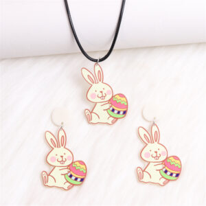 Egg yellow rabbit-suit