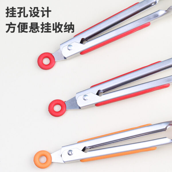 O1CN01yq1Isr2NWm7ASclQl_3017369971-0-cib Wholesale Christmas Stainless Steel Food Tongs