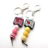 O1CN01yqWngw1bYW4smWkcI_2216822363477-0-cib Wholesale Cartoon Silicone Beads Acrylic Beads Teacher Keychain