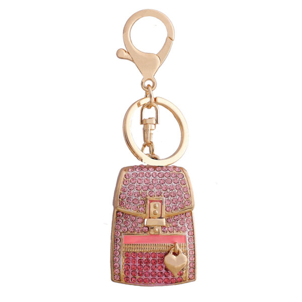 O1CN01yqXFf224ETS0gbeAv_2208216907359-0-cib Wholesale Diamond Bag Alloy Keychain