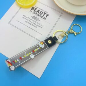 Black (K gold round lobster buckle)