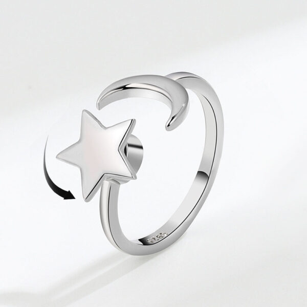 O1CN01yr64pe2JDl03nNtXi__3420519388-0-cib Wholesale Brass Rotating Star Moon Ring