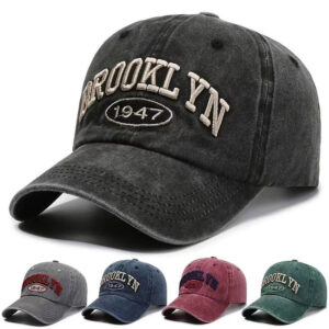 Wholesale of Old Embroidered Cotton Baseball Caps