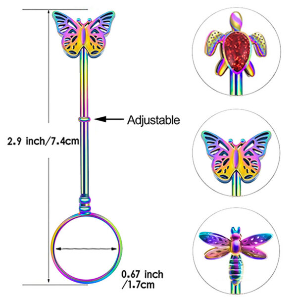 Wholesale Copper Turtle Dragonfly Smoking Holder