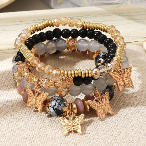 O1CN01yweI8v29BKyNmfElE_1007608029-0-cib Wholesale Four Piece Butterfly Bracelet