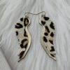 Wholesale Genuine Leather Feather Sparrow Earrings