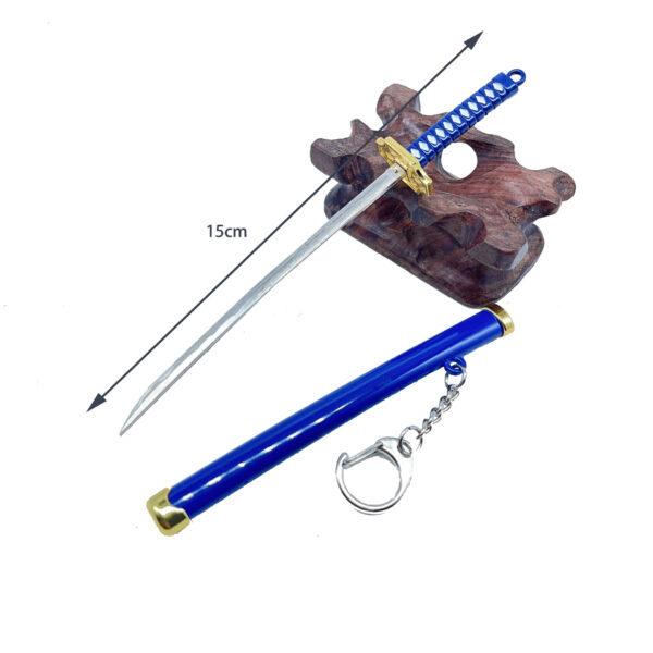 O1CN01yzPwqS1lq3NP8mgyG_4051654869-0-cib Wholesale One Piece Zoro Snow Knife Buckle Three Sword Style Scabbard Weapon Model Keychain