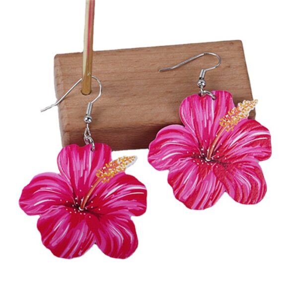 Wholesale Romantic Pastoral Style Flower Stamen Earrings