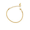 O1CN01z4cVvC1mNwXKTsSIH_2214535184943-0-cib Wholesale Sparkling Twist Chain Titanium Steel 18K Gold Bracelet