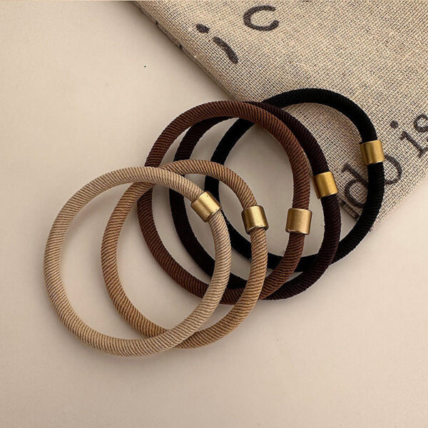 O1CN01z5cUGo1Eg5SoXwBte__2211832910380-0-cib Wholesale High Elastic Brown Threaded Gold Bead Hairband