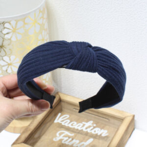 Knitted navy blue