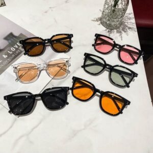 Wholesale New fashion personality net red explosion pure blush sunglasses glasses ladies UV protection sunglasses