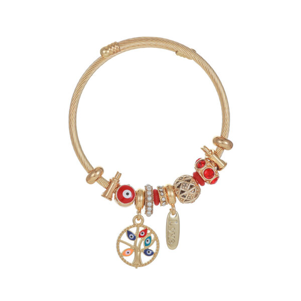 O1CN01zBpRSG1jloQzMOc6y_2208041764589-0-cib Wholesale Devil's Eye Tree of Life Stainless Steel Open Bracelet