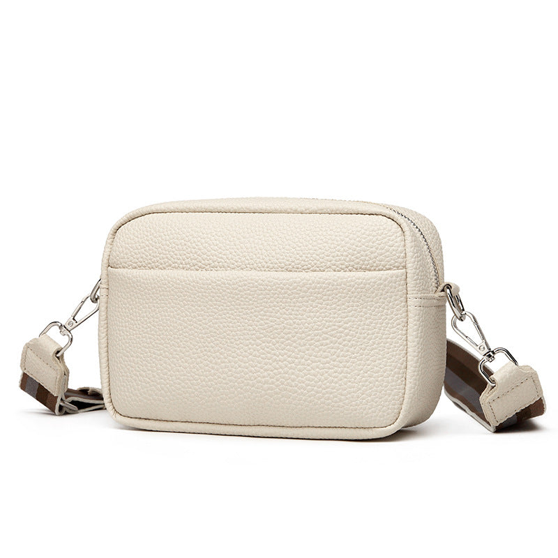 Wholesale Solid Color PU Crossbody Bag Single Shoulder Small Square Bag