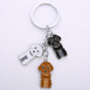 Wholesale Cartoon Poodle Cute Metal Keychain