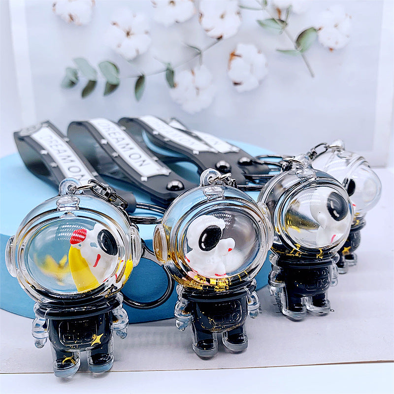 Wholesale Acrylic Oiled Spaceman Creative Keychain