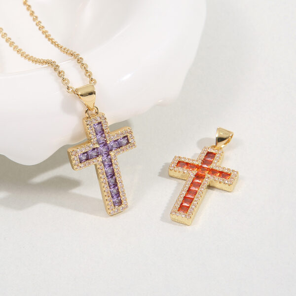 Wholesale Copper Cross Pendant Necklace