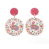 Wholesale Owl Rabbit Flowers Acrylic Earrings