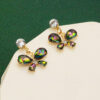 Wholesale Butterfly Pendant Alloy Earrings