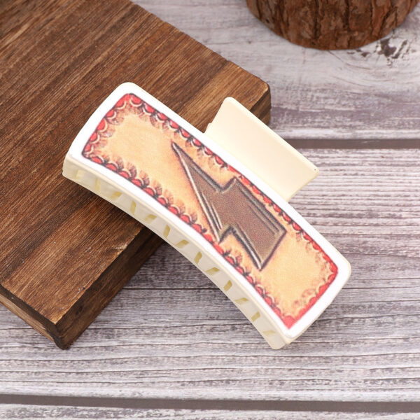 Wholesale Western Style Feather Leather Hairpin Shark Clip Combination