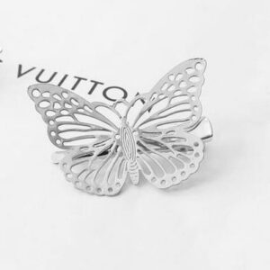 Right butterfly silver