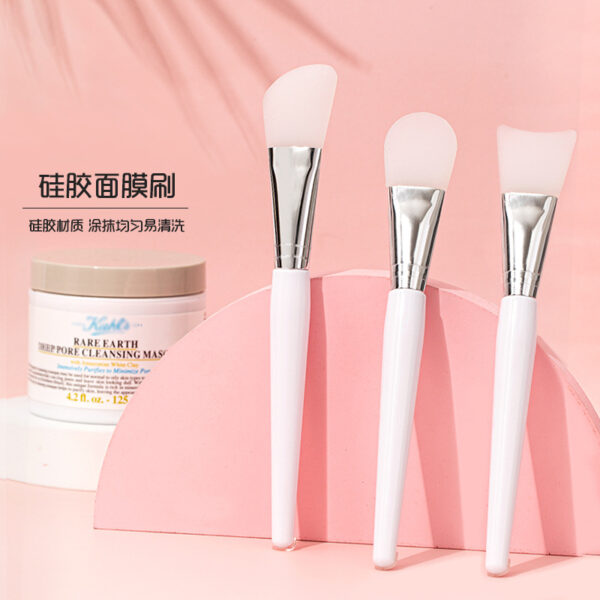 Wholesale Soft Tip Facial Mask Application Tool Silicone Brush