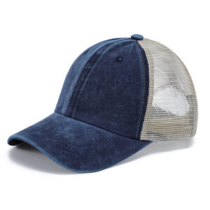 Navy Blue Net Cap-Khakis Net / Adult 56-60cm