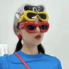 Wholesale PC Funny Cat Eye Concave One Piece Sunglasses