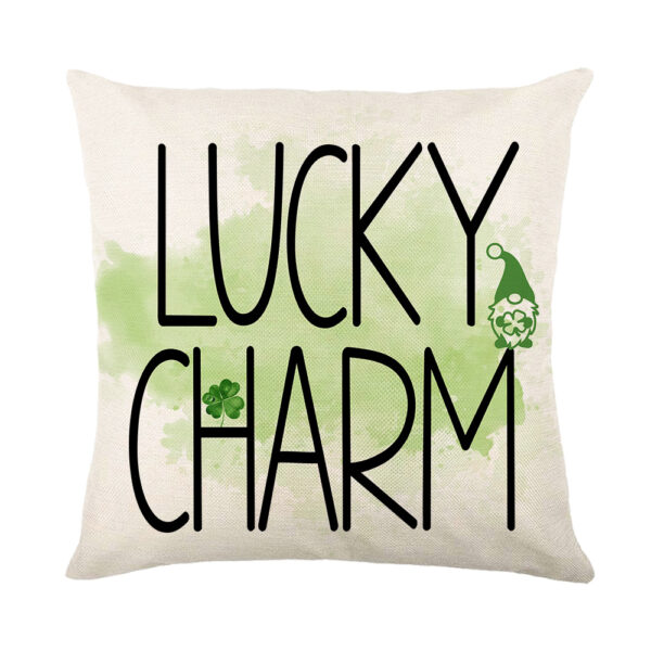 Wholesale of Green St. Patrick's Day Polyester Pillow Covers