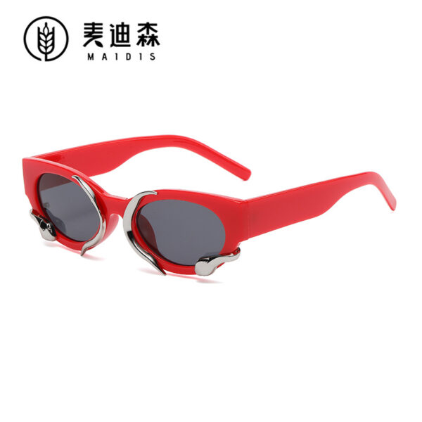 Wholesale Oval Frame PC Sunglasses