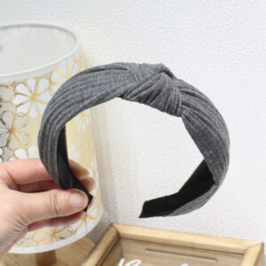 "Knitted" dark gray